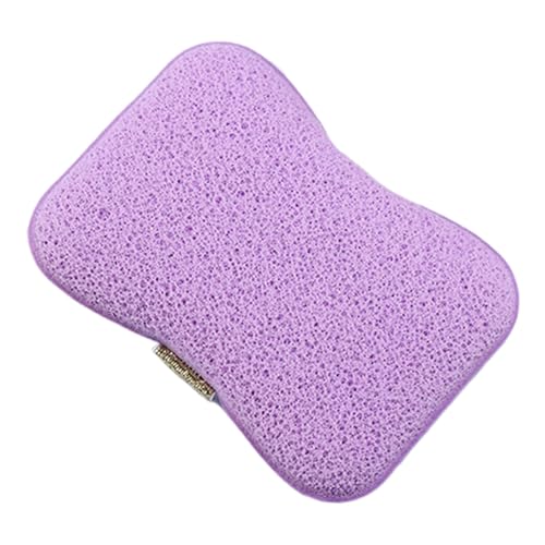 Esponja de ducha – Esponja de baño suave para masaje de limpieza, material de malla resistente con bucle de cuerda, espuma jabón eficientemente, adecuado para el cuidado diario del cuerpo y rutina de