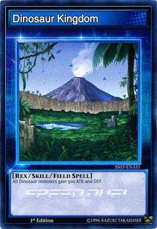 Amazon.com: Yu-Gi-Oh! - Dinosaur Kingdom - SS03-ENAS1