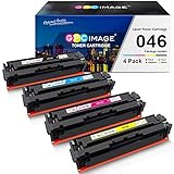 GPC Image Compatible Toner Cartridge Replacement for Canon 046 046H CRG-046 for Color ImageCLASS...