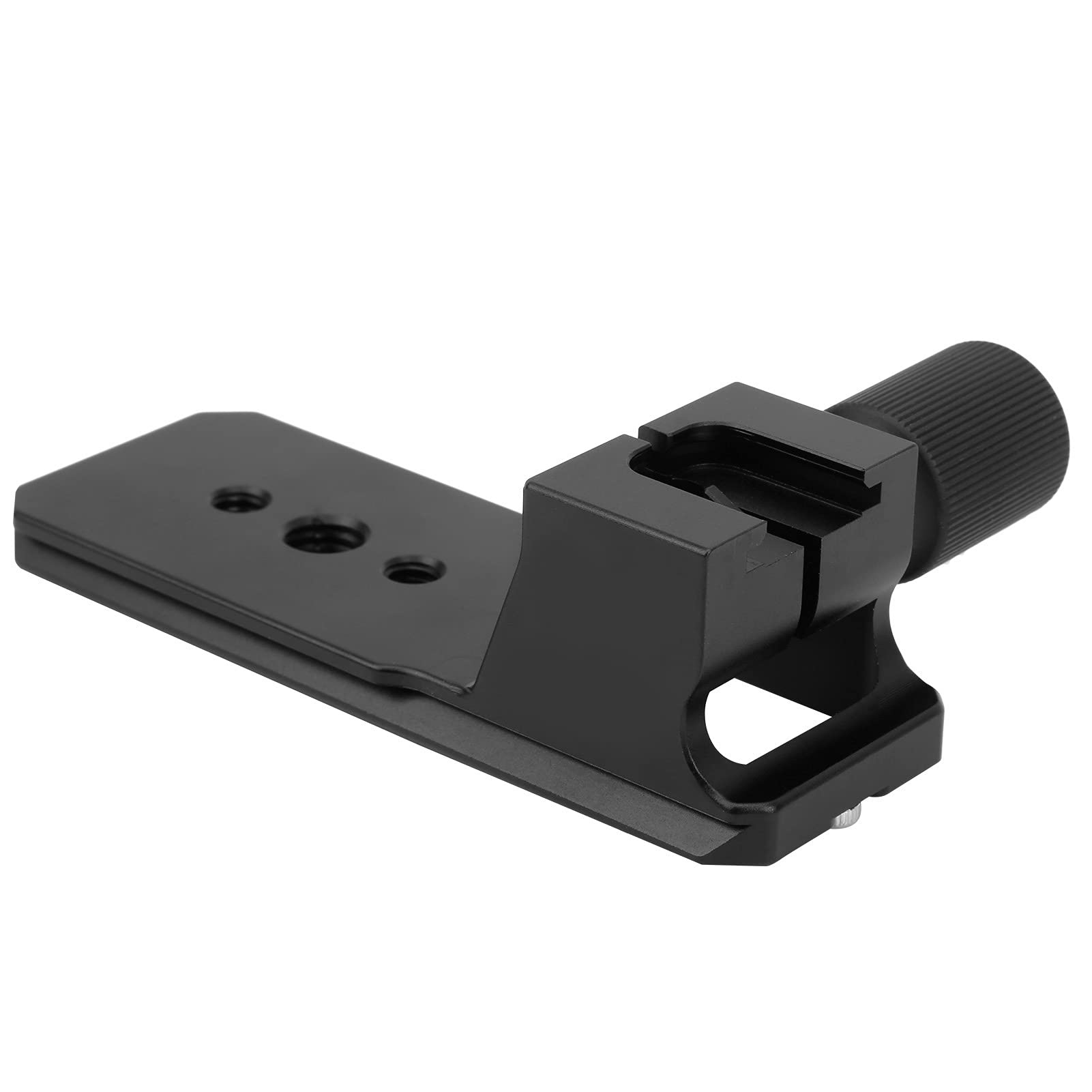 Topiky Piedino per Sostituzione Obiettivo, Supporto per Obiettivo Collare Anello di Montaggio Base di Ricambio Piedino per Montaggio Staffa di Montaggio 1/4 Pollici 3/8 Pollici Accessorio per riprese