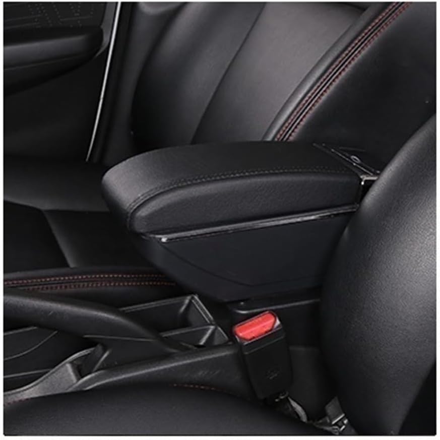 センターコンソール二層収納ボックス スズキイグニス 2005-2022 アームレストボックス PU カーアクセサリーインテリア改造部