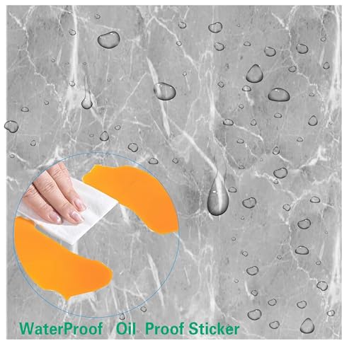 Azulejos de pared autoadhesivos sin obras, 20 hojas grises de 30,5x30,5 cm para cocina 6
