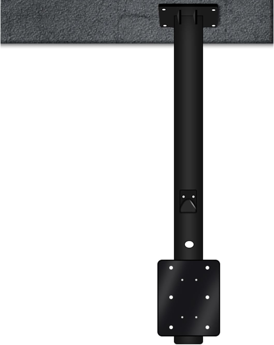 Universal EV Charger Pedestal Stand - Outdoor Electric Vehicle Charging Column, Durable Charging Pile Support for EV Stations, Top Mount Design for New Energy Vehicles