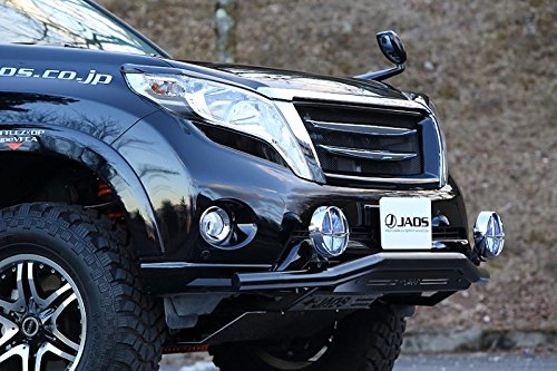 JAOS フロントスキッドバー ブラック／ブラック プラド 150後期 JAOS ランドクルーザー プラド 150系 後期 フロントスキッドバー