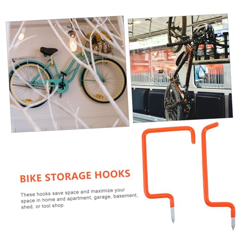 Support mural robuste en plastique et fer pour suspension de vélo durable