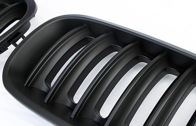 Fits For BMW E83 X3 X 3 Black Grills Sport Front Shadow Grilles Grill 04-06