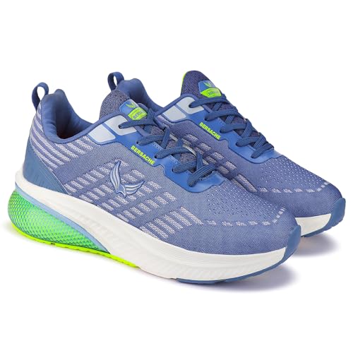 Bersache Lightweight Sports Walking Trekking Shoe Sole for Men (Grey)