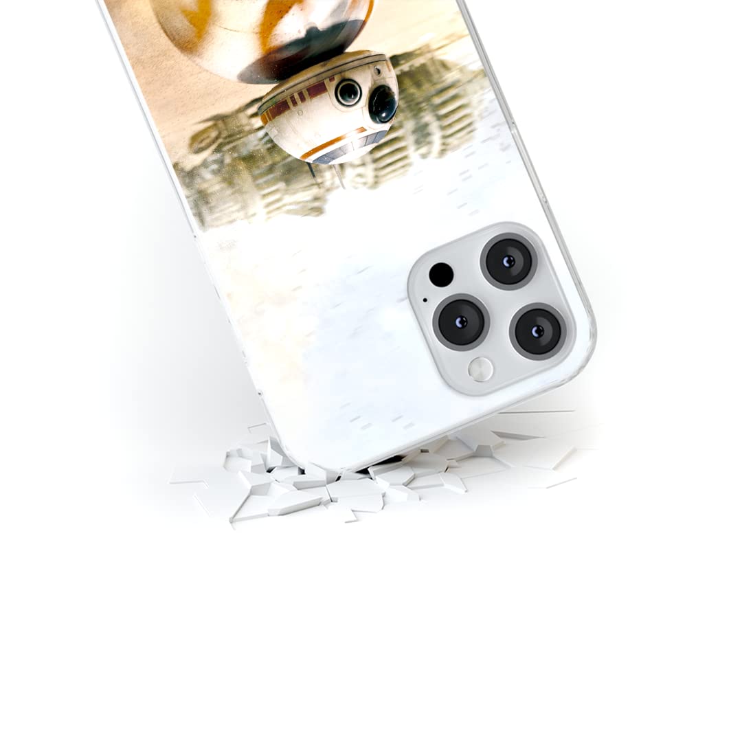 Ert Group Cover Per IPhone 13 Pro Max Con Liccia Ufficiale Star Wars - Modello BB-8, Custodia In TPU Flessibile, Bordi Rinforzati