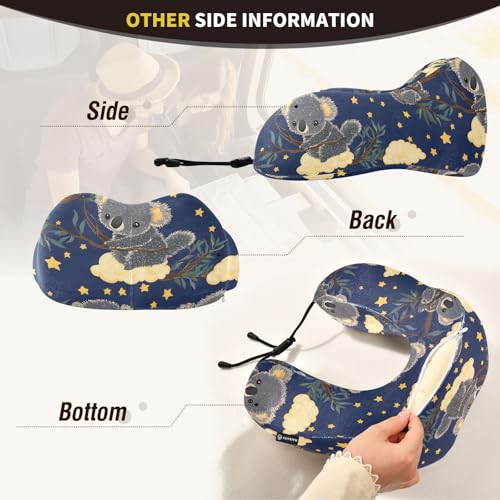 Almohada de Viaje Espuma Viscoelástica Tamaño Único miniatura 5