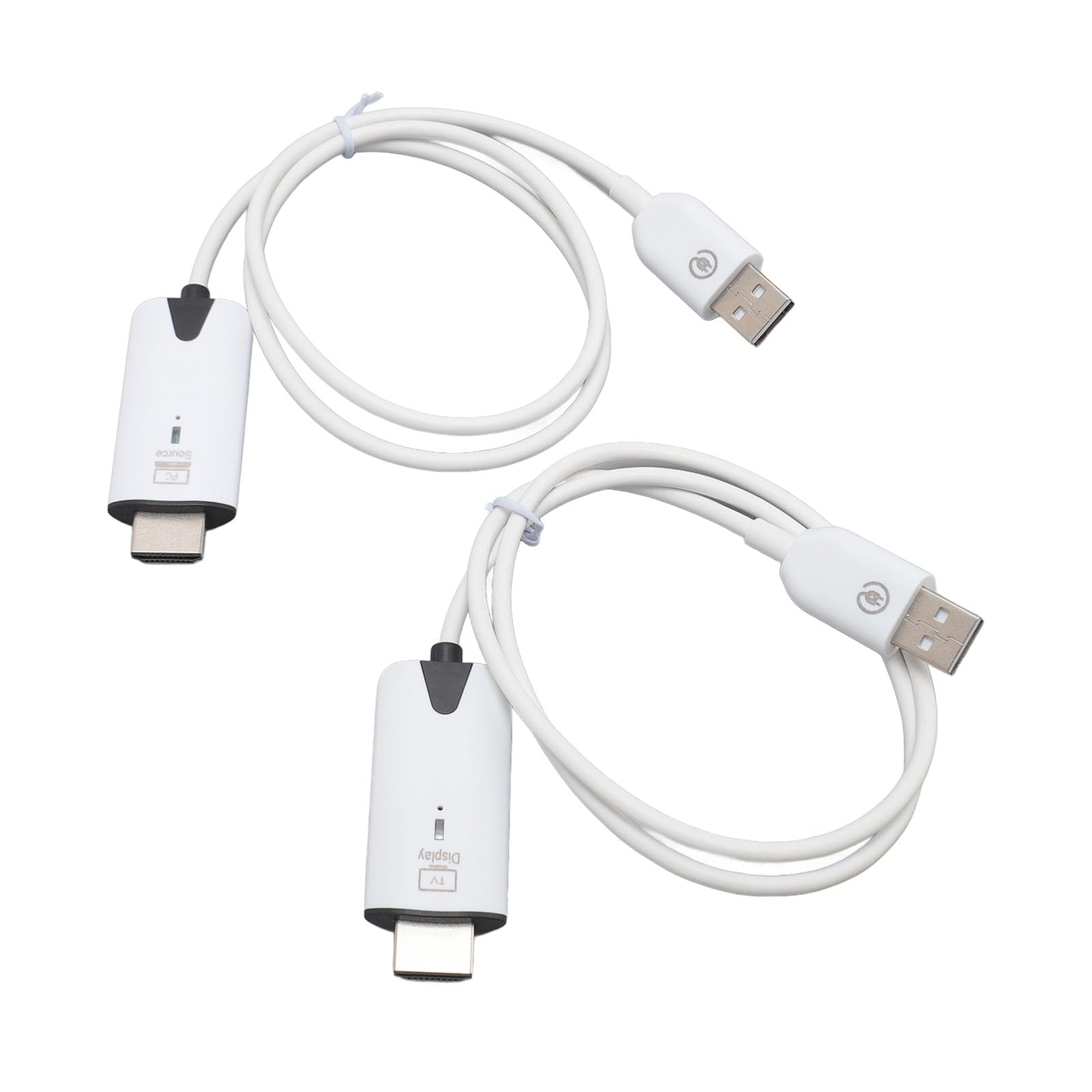 Transmitter Receiver, 2.4GHz 5GHz 1080P 60Hz USB Transmitter Receiver, Plug and Play, for Laptop PC Projector TV