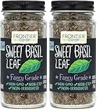 Frontier Natural Products Basil Leaf, Sweet, 0.48-Ounce (Pack of 2)