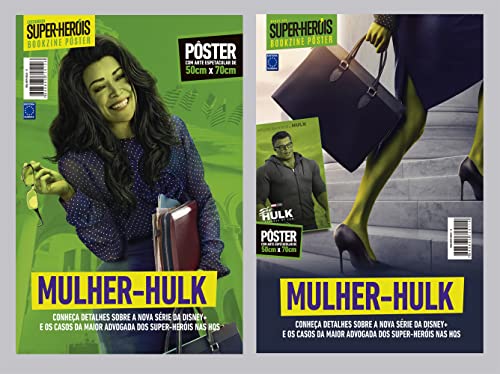 Superpôster Mundo dos Super-Heróis - Mulher-Hulk - Arte A + B