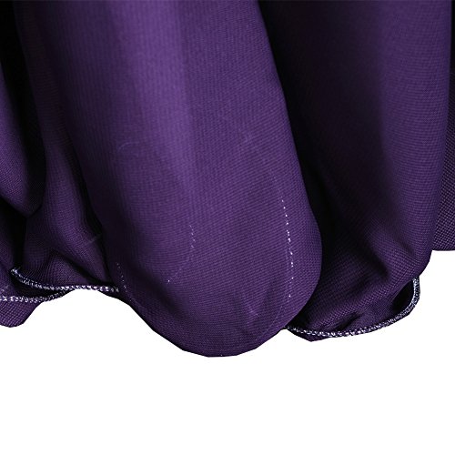 Royal Smeela Chiffon Belly Dance Skirt Slit Tribal Bellydance Skirts Belly Dancer Costumes For Women Carnival Outfit Purple #TOP3