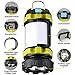 BOBKID 2 Pack Camping Lantern, Outdoor LED Camping Light, Rechargeable Flashlights with 1000LM, 6 Modes, IPX5 Waterproof Portable Emergency Camp Light for Hurricane Survival - Green