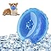 VavoPaw Kühlendes Kauspielzeug Hunde, TPR Sommer Gefrierbares Kauspielzeug Füllbar Hundespielzeuge mit Wasser und Zahnreinigung Unzerstörbar Kauknochen Beißring für welpen kleine Mittler Hunde, Brau