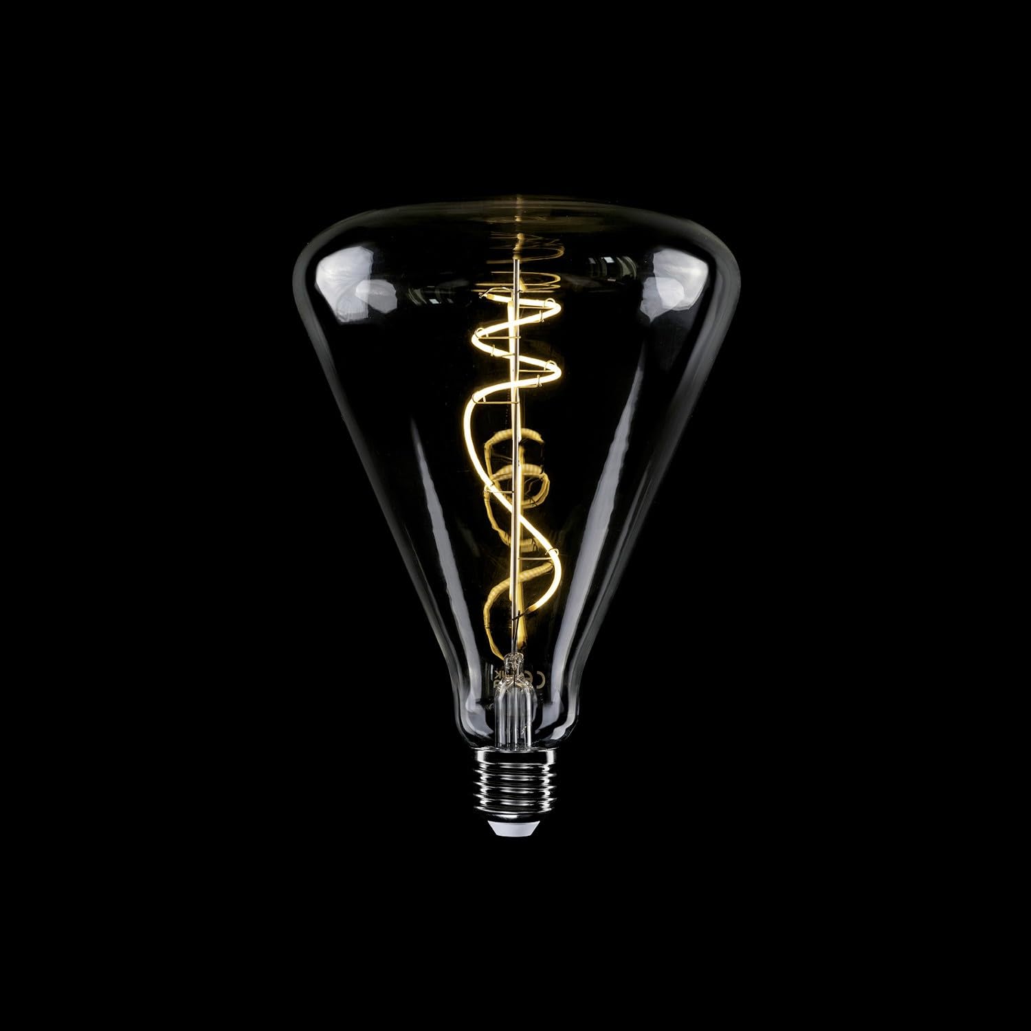 Ampoule tranparente LED H03 Cone 140 10W 1100Lm E27 2700K Dimmable