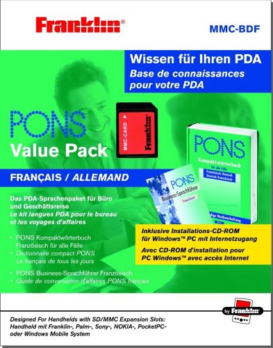 Preisvergleich Produktbild Franklin PONS Kompaktwörterbuch Deu / Fra auf MMC-Card