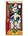 Beistle Christmas Elves Door Cover, 30-Inch by 5-Feet, Multicolor