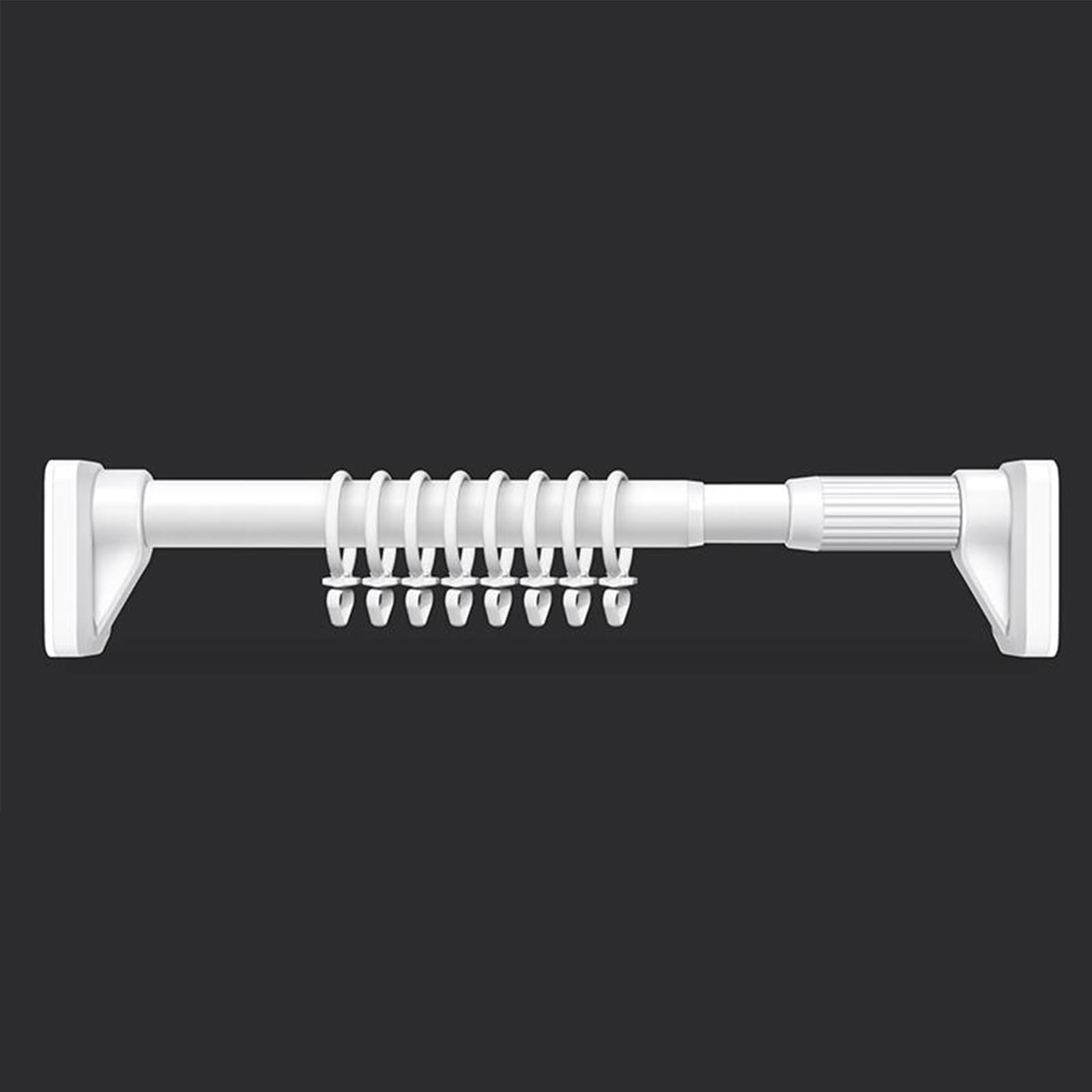 GLDYTVF Stainless Steel Adjustable Tension Rod for Shower Windows Doors Bathroom Closet - 32mm Diameter 78-368cm Length No Drilling Required [Color]