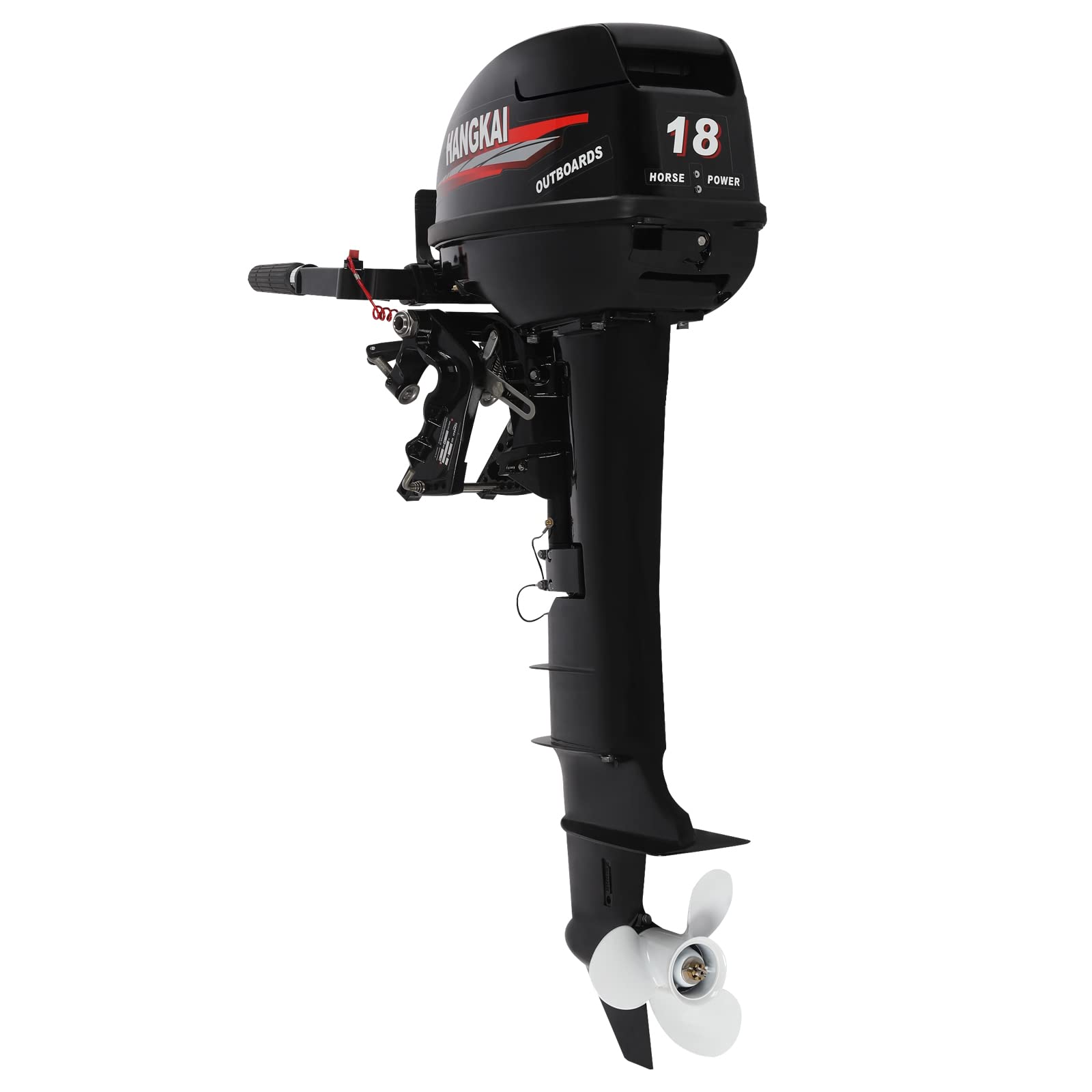 Buy DNYSYSJ Hangkai Long Shaft Outboard Motor,18HP 2Stroke Heavy Duty