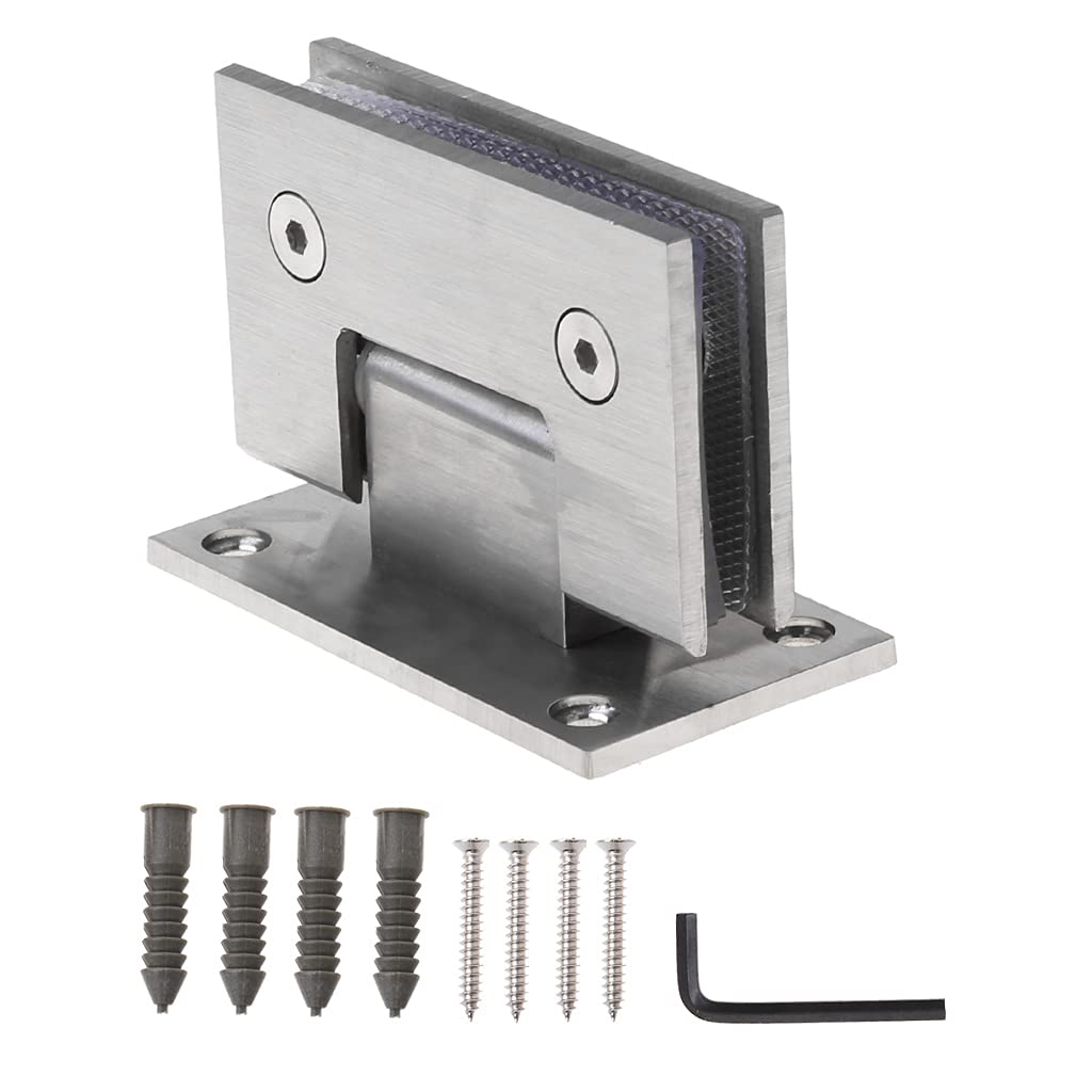 LIUZIKUN 8-12mm Glass Door Hinge Bathroom Shower Door Frameless Bracket Wall Mounted Door