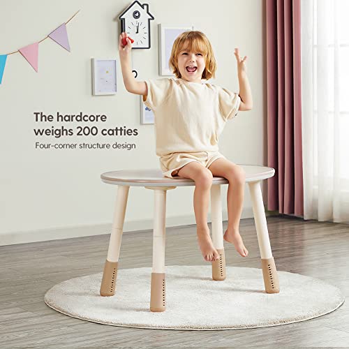 Dioshome Children's Table, Height Adjustable Kids Dinner Table, Graffiti-Ready Kids Art Table. Suitable For Home & Kindergarten. #TOP5