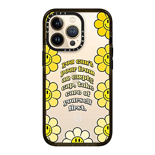 CASETiFY �C���p�N�g�P�[�X iPhone 13 Pro - Take Care Of Yourself By Nathan Bennett - �N���A �u���b�N