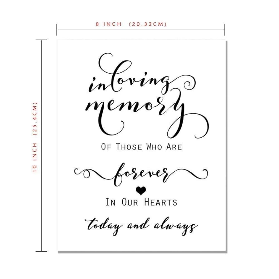 amazon-com-zlkapt-in-loving-memory-sign-print-in-loving-memory-wedding-sign-wedding-memorial-sign-remembrance-sign-art-in-memory-of-wedding-memory-table-decor-8x10-inches-no-frame-home for Free Printable In Loving Memory Sign Amazon.com: ZLKAPT In Loving Memory Sign Print In Loving Memory Wedding Sign Wedding Memorial Sign Remembrance Sign Art In Memory of Wedding Memory Table Decor 8x10 Inches No Frame : Home & for Free Printable In Loving Memory Sign