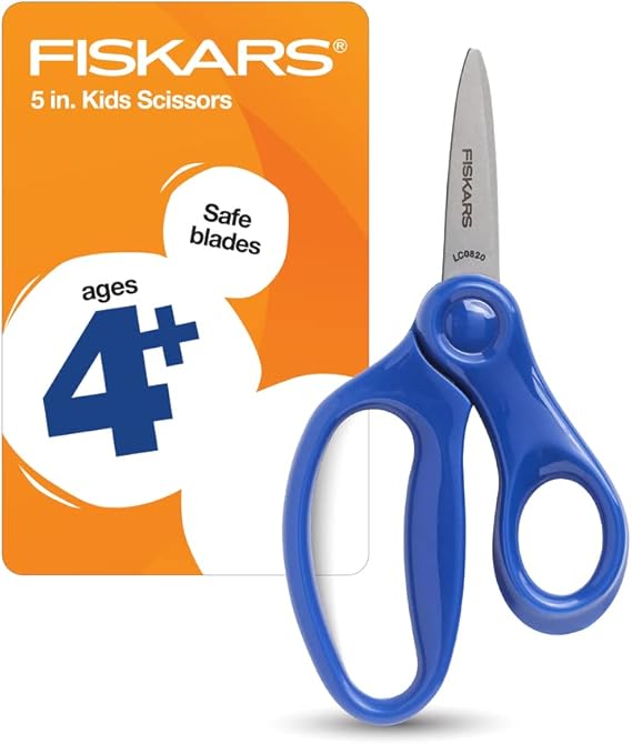 Fiskars 1943001063 Back to School Supplies, Kids Scissors