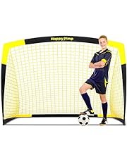 Happy Jump Football Goal Pop up Football Net Post for Kids Garden Football Training Gift