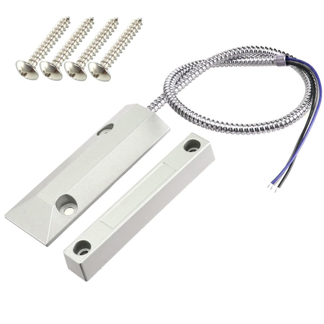 Gebildet Rolling Door Contact Magnetic Reed Switch Alarm with 3 Wires for N.O./N.C. Applications OC-55