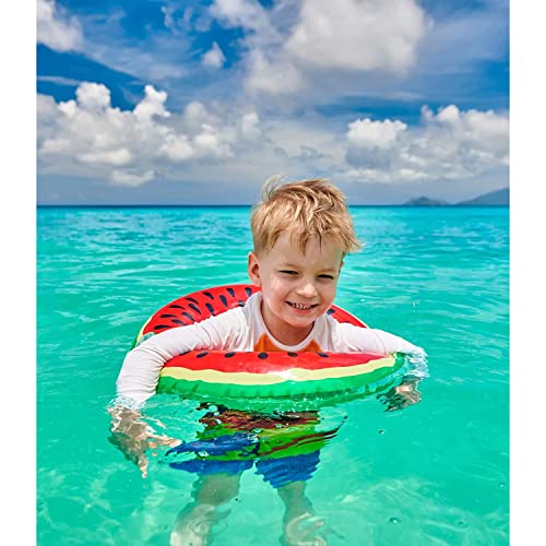 Big Chill Boys' Short Sleeve Long Sleeve Rashguard Swim Shirt Upf 50+ (6, White (Short Sleeve)) #TOP2