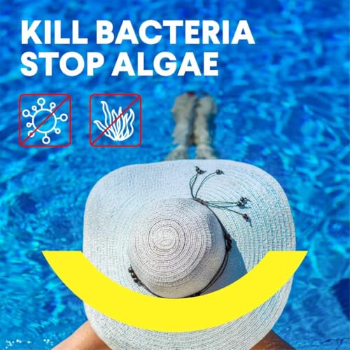 PROFELIZ Chlorine Tablets 3 Inch for Swimming Pools, Kills Bacteria and Stops Algae, Slow Dissolving,Exclusive Protective Packaging,Pool Chlorine Tablets,40lbs - Thumbnail 4