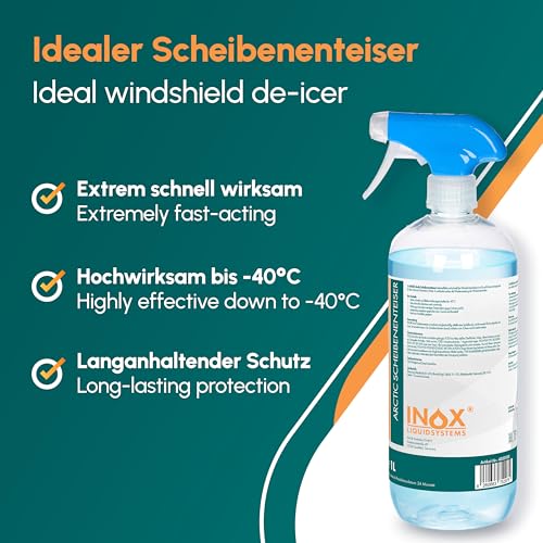 Scheibenenteiser Inox-Liquidsystems Inox schnell wirkend