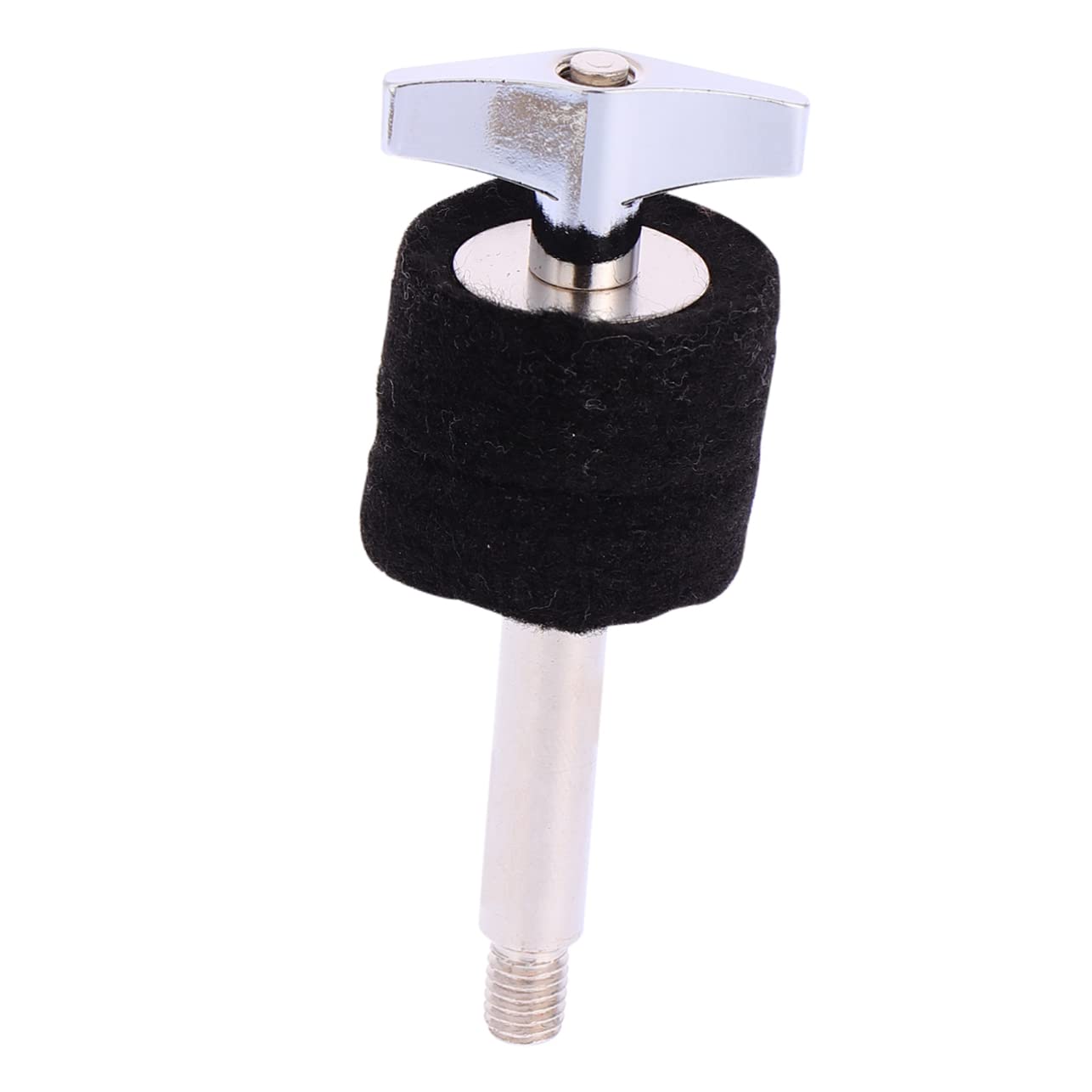 Sosoport Iron Plating Cymbal Stacker for Alto Drum Durable Hanging Screw Drum Accessories Easy to Install Drum Kit Supplies Polished Design for Lasting Use Black