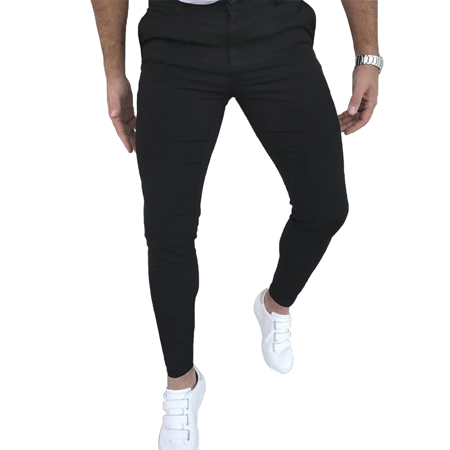 Calça social masculina, moderna, elástica, justa, xadrez, skinny, longa, casual, negócios, golfe em promoção! Veja a oferta e mais achadinhos de Calças 9 Hoje é o melhor dia para comprar Calça social masculina, moderna, elástica, justa, xadrez, skinny, longa, casual, negócios, golfe com aquele preço maroto! Promoção! Aproveite a oferta! 9