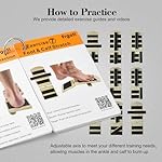 Frgofl Balance Board for Ankle Strengthening & Physical Therapy - Adjustable Single Leg Board for Recovery from Sprains, Plantar Fasciitis | Stability Trainer with Video Guide and Carry Bag - Image 5