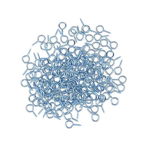 HAPINARY Durable Sheep Eye Hooks 300pcs Screw Eye Pins Ideal for Jewelry Making and Crafting