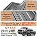 TripleAliners Truck Mat Compatible with 2019-2026 Chevy Silverado/GMC Sierra 1500 5.8FT Crew Cab Accessories, Truck Bed Mat Heavy Duty Custom Fit All Weather Protection TPE Pickup Liner, w/Floor Mats