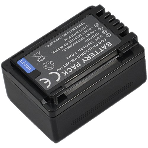 Batería VW-VBT190 para videocámara Panasonic HC-V550 y modelos K2A 3