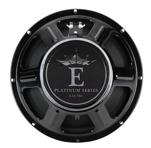 Eminence Platinum 12" Guitar Amp Speaker – 70W Neodymium Magnet Lightweight Loudspeaker for Combo Amps and Cabinets – Balanced Tone with Tight Lows and Sparkling Highs - L12-70C-8