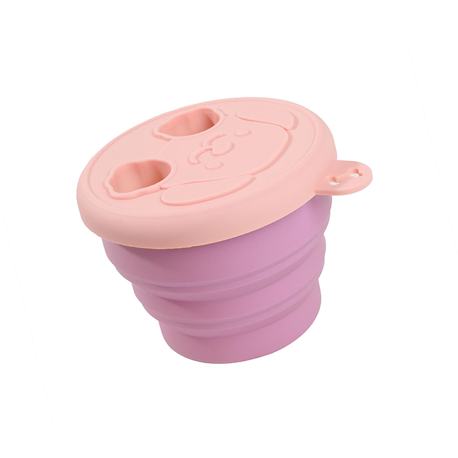 MALSSE Flexible Silicone Box Featuring Elevated Edges for Mess Complimentary Eating Foldable Design for Home Work and Travel Easy Clean Box