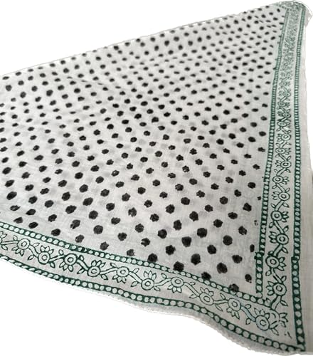 Super Trendy Bandanas Neck Scarf, Boho Soft Cotton Neck Scarf, Boho Soft Cotton Bandana, Cotton Neckerchief mud print 100% cotton summer style2