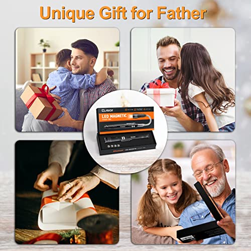Gifts For Men, Magnetic Flashlight Pickup Tool, Cool Gadgets Tools For Men, Gifts For Him, Husband, Boyfriend, Dad, Grandpa, Birthday Gifts For Men, Unique Dad Gifts For Men Who Have Everything #TOP1