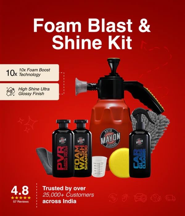 Mayon Auto Garage Foam Blast and Shine Kit - Image 4