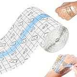 LAKPYN 1 Pièce Pansement Tatouage Waterproof, 15cm*2m Etanche pour Poignets, Epaules, Bras