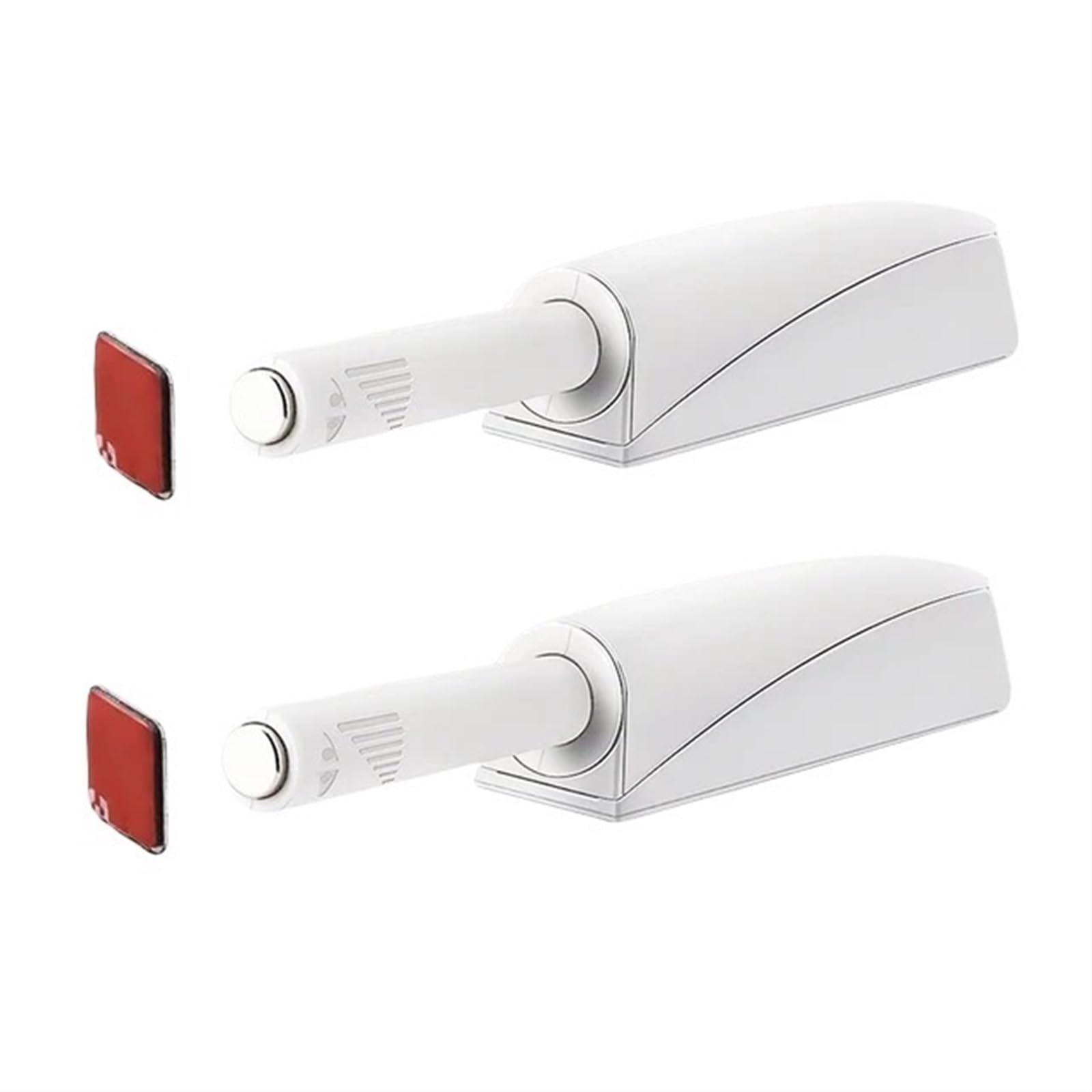 Kjbdqqh White Catches 8 Pcs Magnetic Touch Clasp Push Open For Kitchen Furniture Cabinet Door Catch Closure Pop Out Magnet Latch For Door(White)