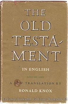 Hardcover The Old Testament, Newly Translated from the Vulgate, Volume I; Genesis to Esther Book