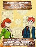  Cahier d’Activités Multi-Jeux pour Ados - N° 1: 174 Mots Mêlés, Sudokus, Labyrinthes, Mandalas, Termine le Dessin, Dessine le Puzzle, Anagrammes en ... pourquoi pas, pour grands enfants et adultes
