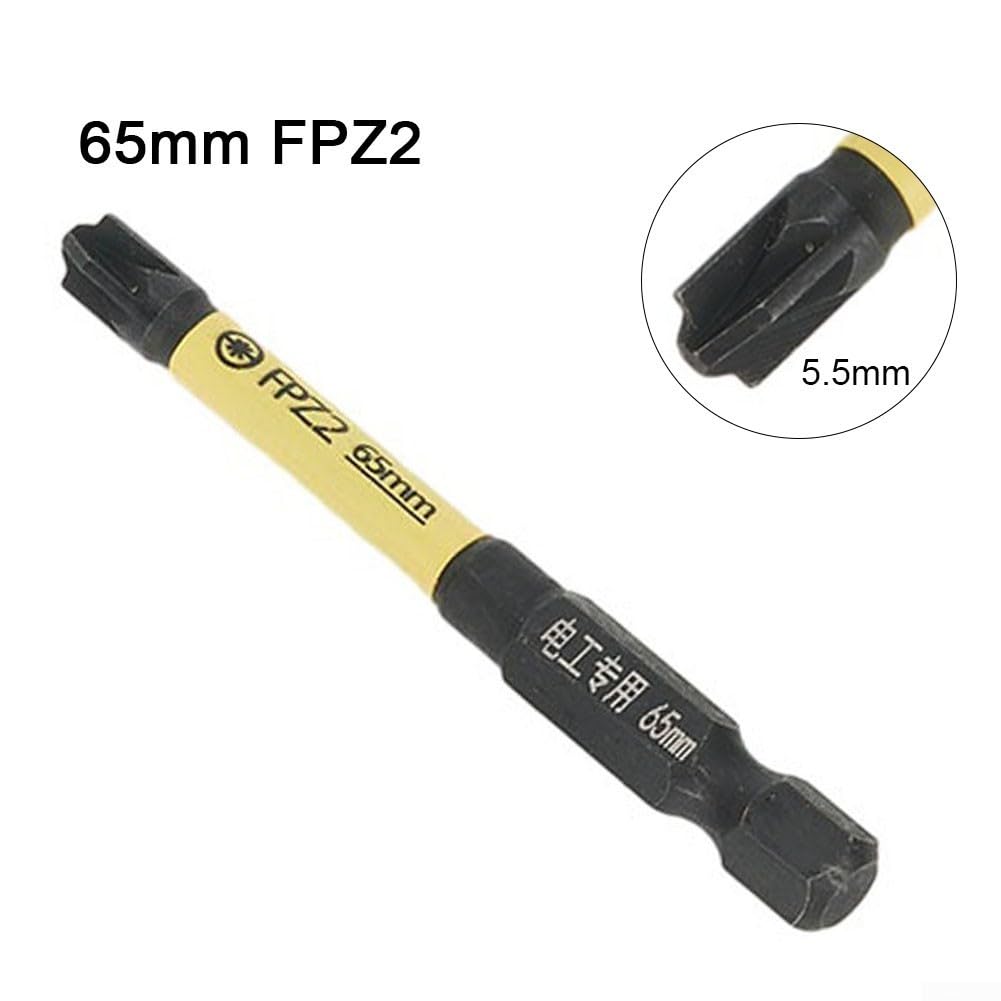 Isolato per cacciavite a croce speciale per elettricisti, magnetizzato, lunghezza 65 mm, acciaio legato, FPZ1 (4 5 mm), FPZ2 (5 5 mm), FPZ3 (7 mm)